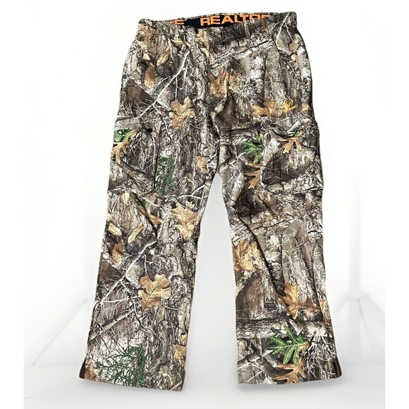 Realtree Pants Mens 2XL Camo Hiking Hunting Outdoor Camouflage With Many Pockets - Picture 8 of 9